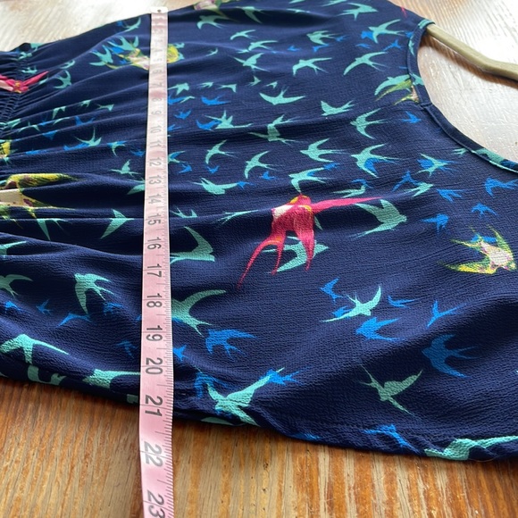 GUC Mandala Design crepe shift dress size M. - Picture 7 of 10